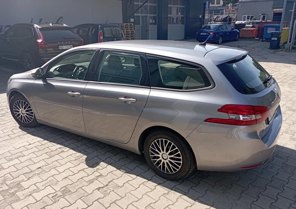 Peugeot 308 cena 25900 przebieg: 273704, rok produkcji 2018 z Olsztyn małe 172